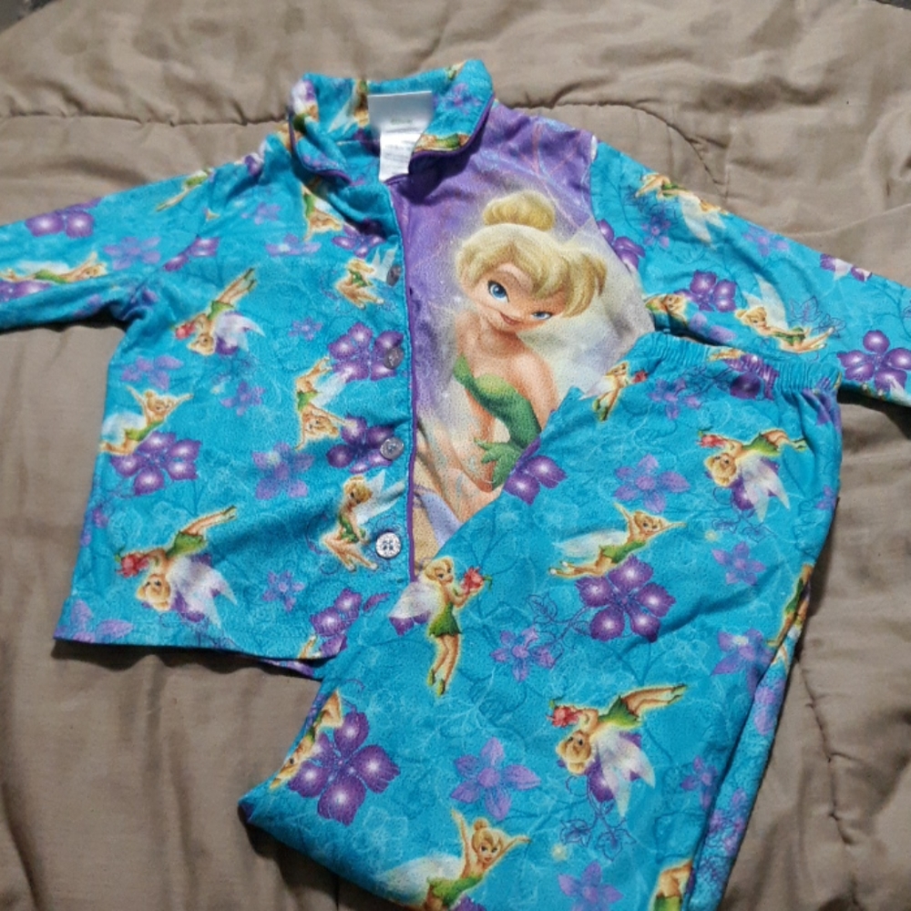 Disney fairies tinkerbell pajama set